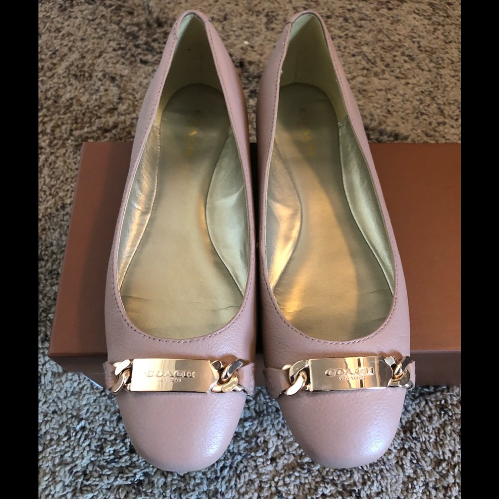 Coach Flats - Blush Size 7.5